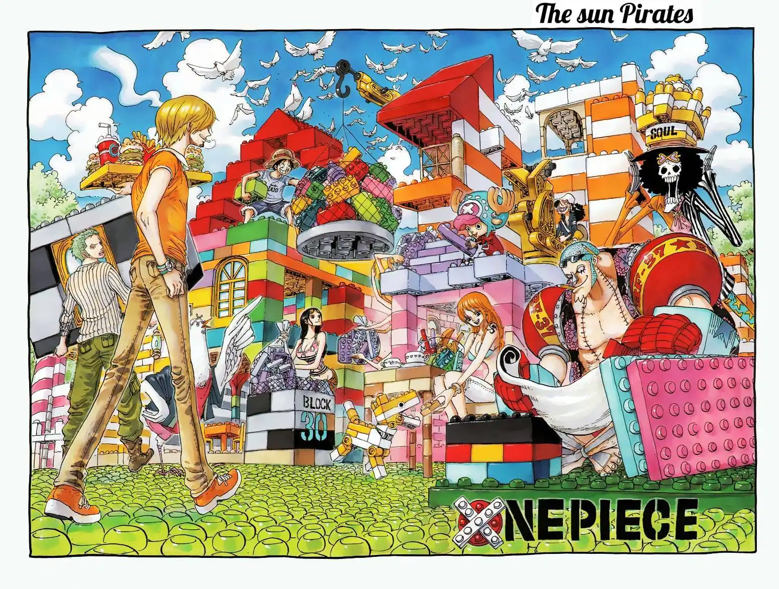 One Piece - Digital Colored Comics Chapter 692 2